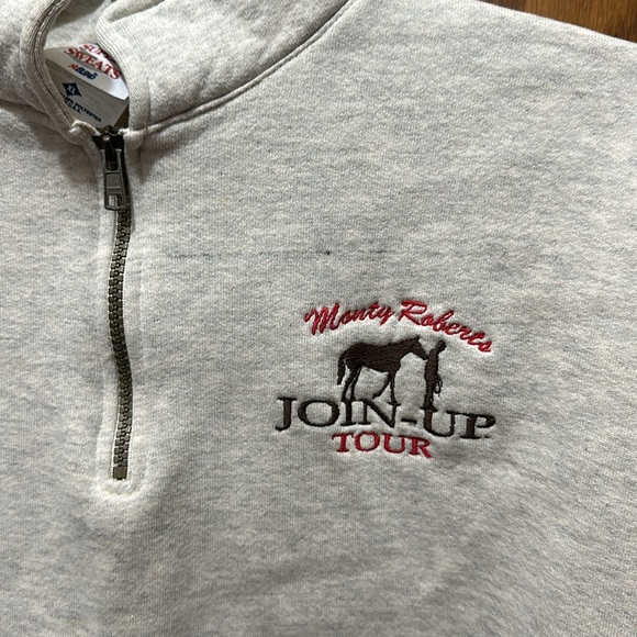 RARE. Monty RobertS  Join Up Tour 1/4 zip. XL. - Picture 4 of 10
